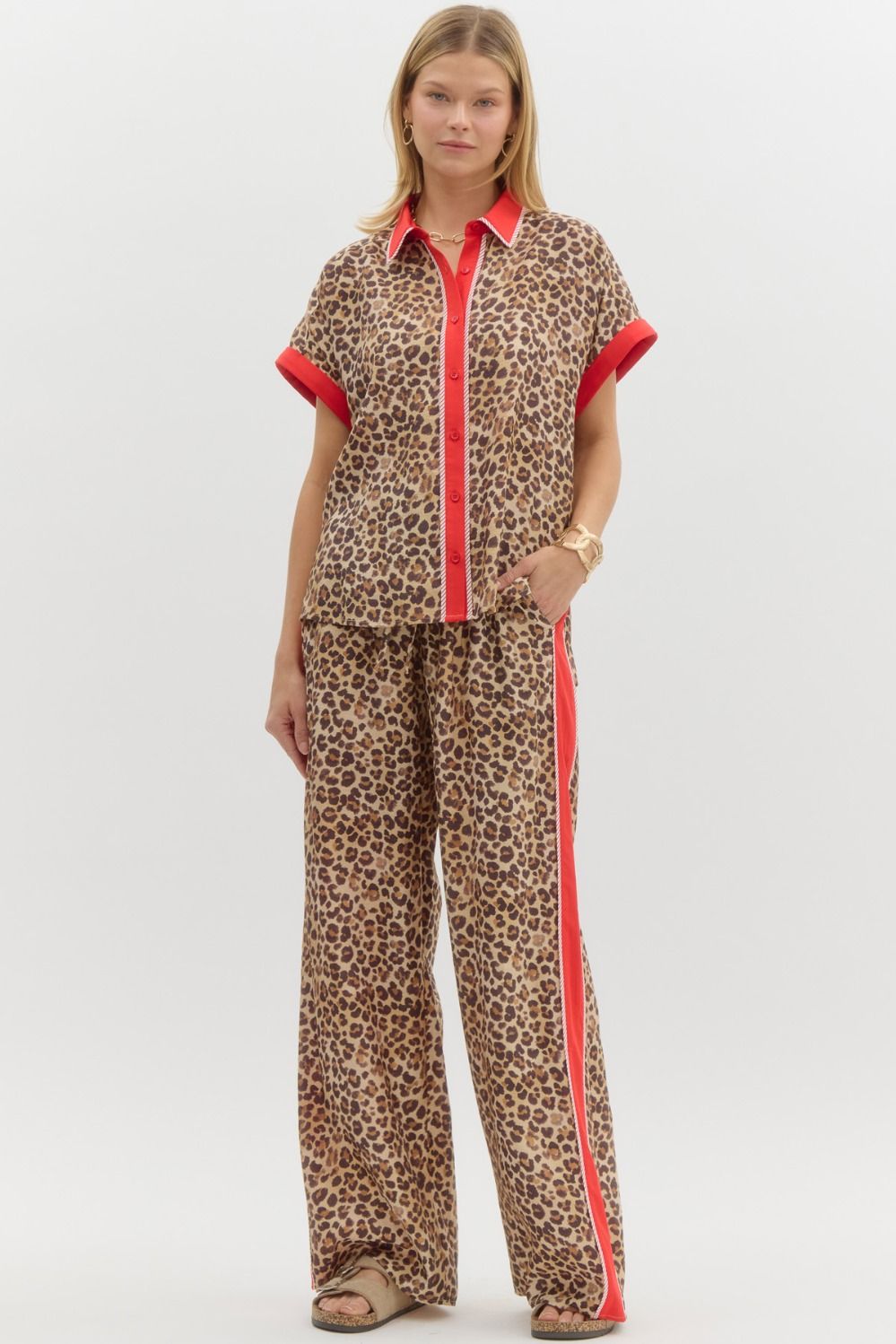 Lavish Leopard Top