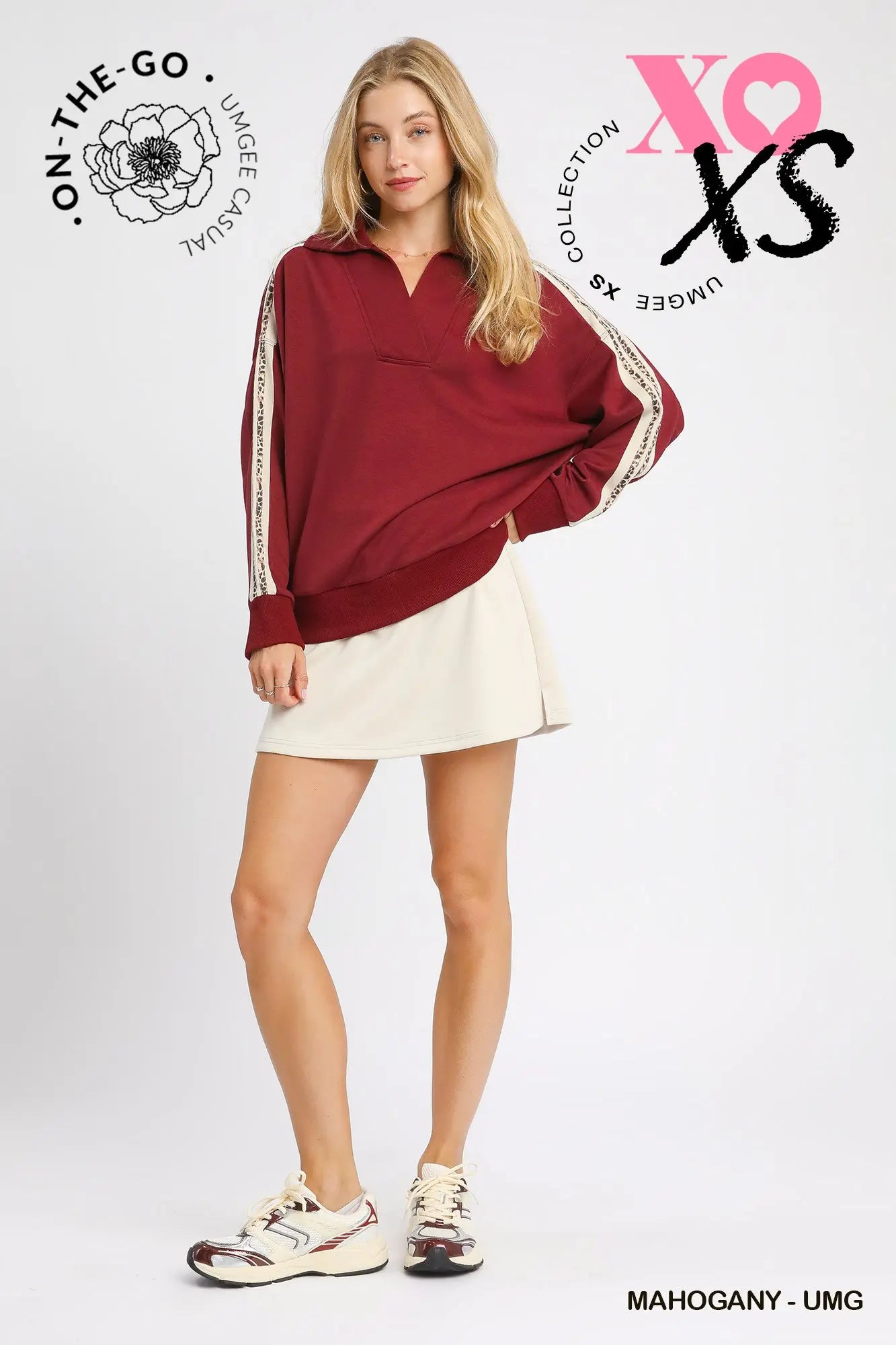 Off White Luxeknit Leopard Top