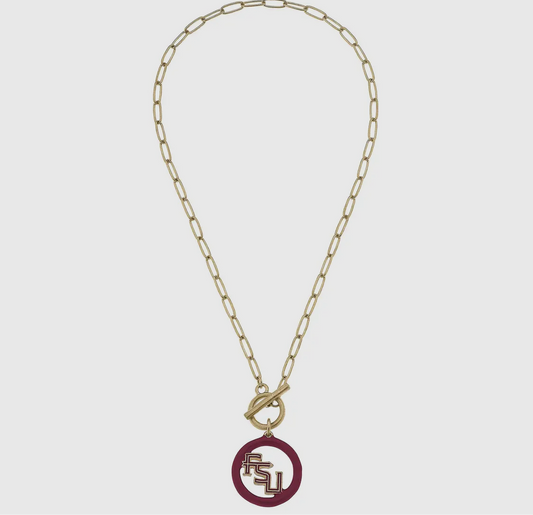 FSU Seminole Necklace