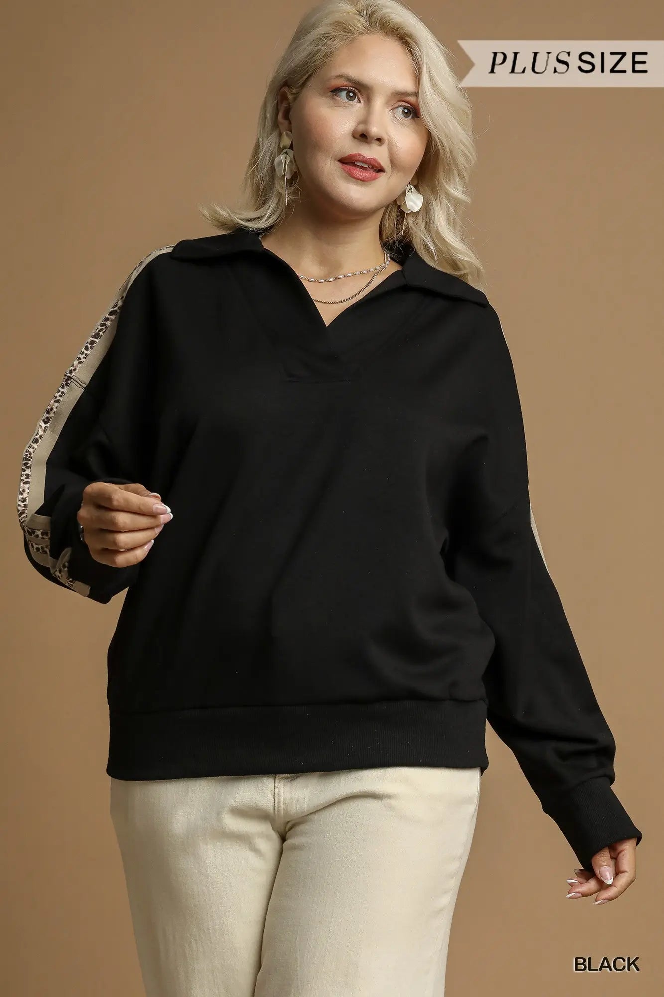 Leopard Luxeknit Top