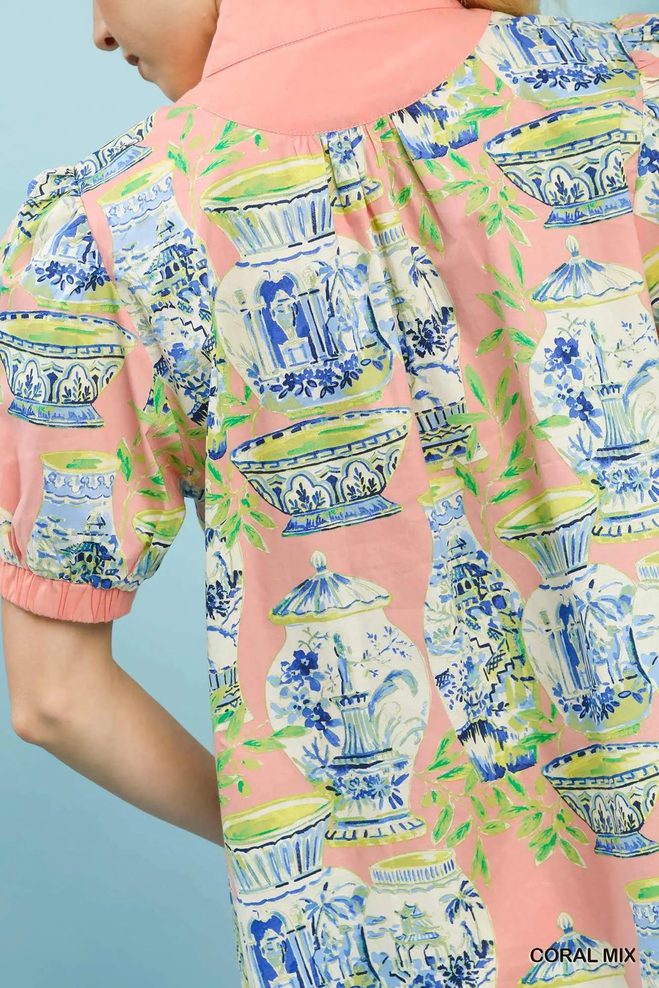 Pink Ginger Jar Top