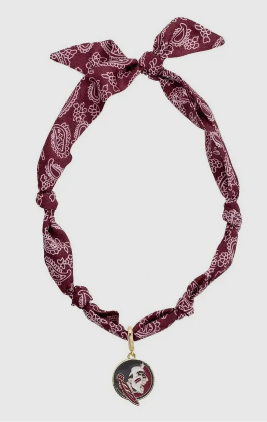FSU Seminoles Scarf Necklace
