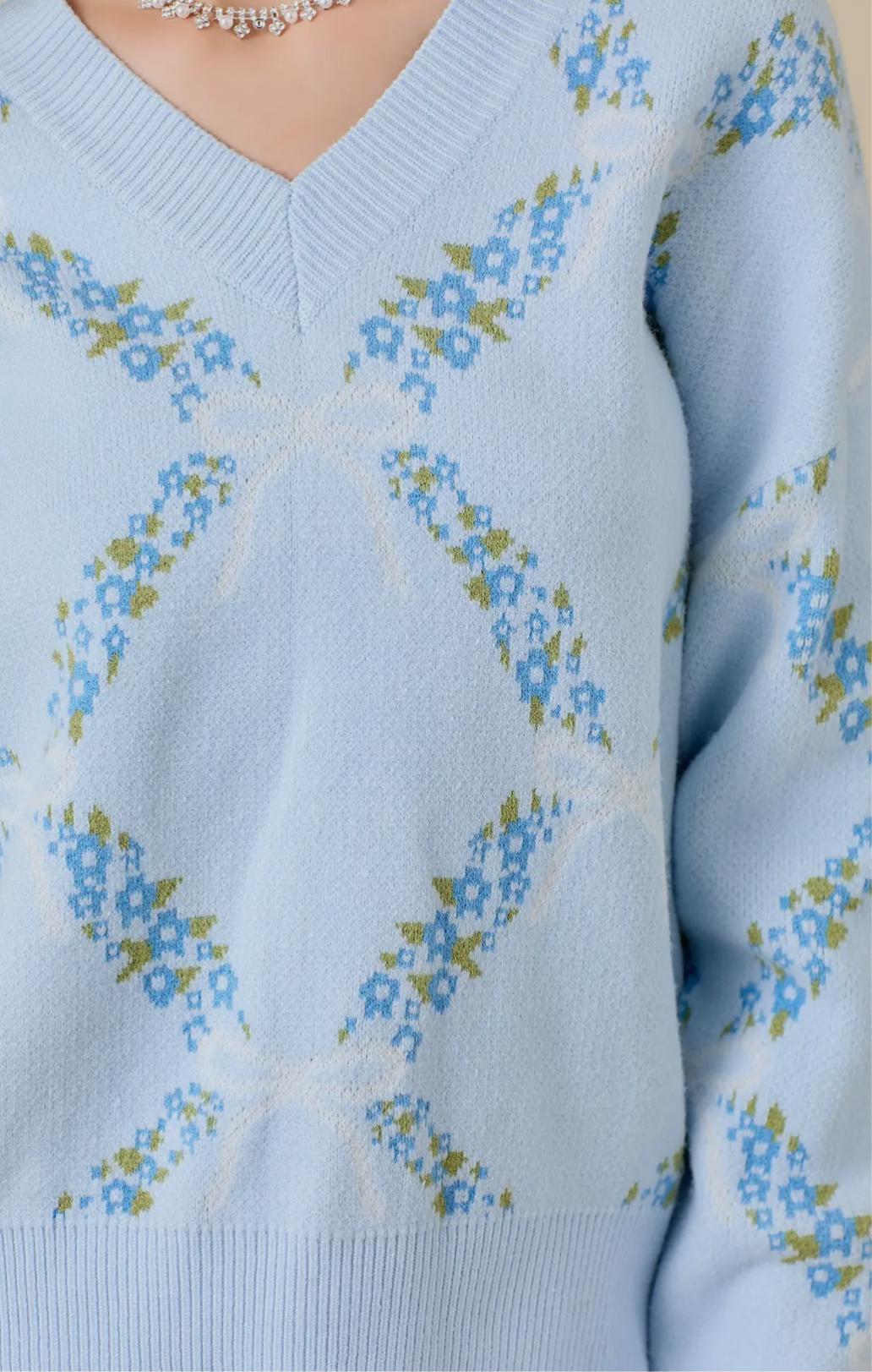 Forget Me Knot Sweater