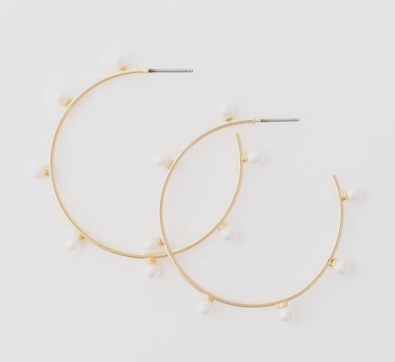 Juniper Pearl Hoops