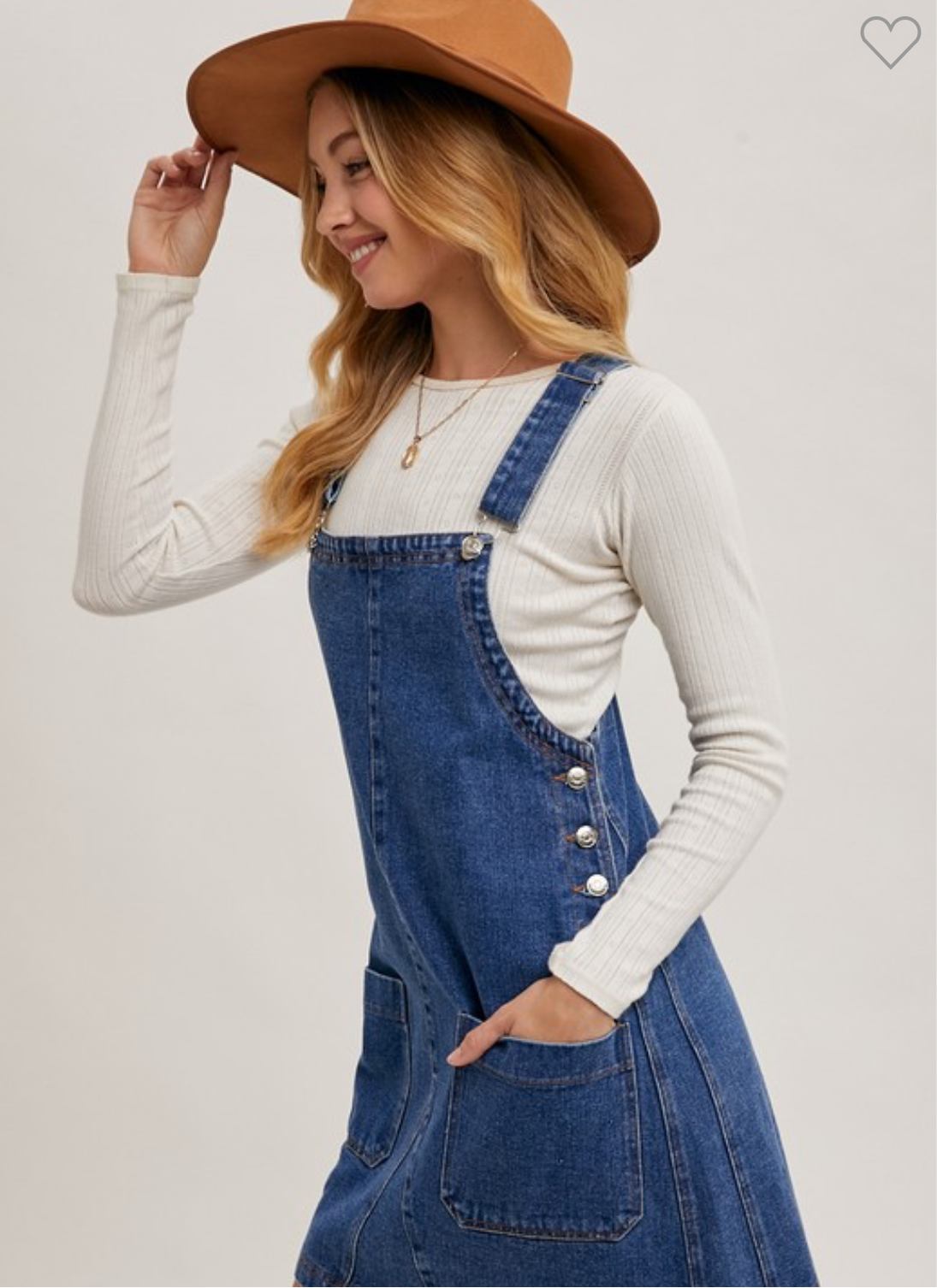 Denim Overall Jumper