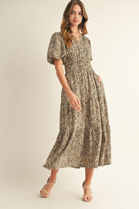 Leopard Maxi Dress