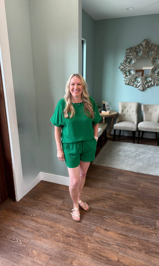 Emerald Short Set