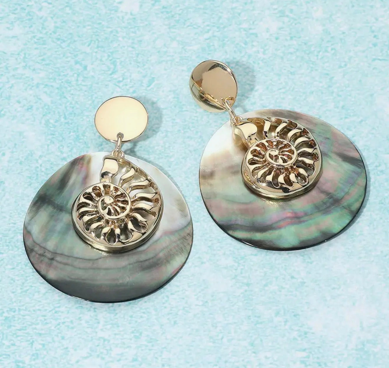 Abalone Shell Earrings