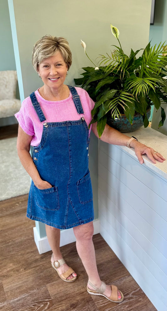 Denim Overall Jumper