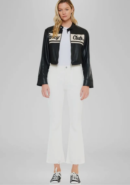 High Rise Crop Bootcut