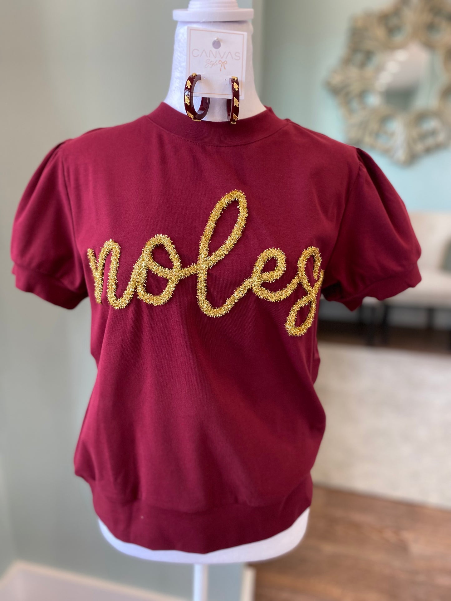 Noles Garnet Gameday Top