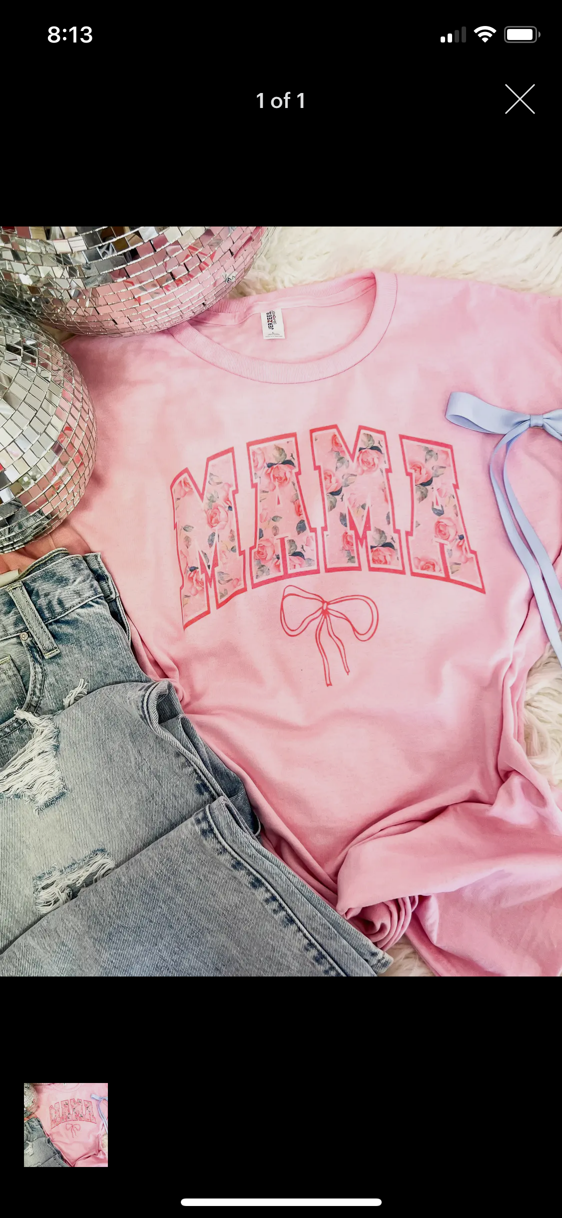 MAMA Pink Tshirt