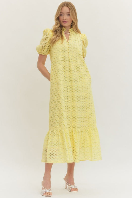 Sunshine Yellow Dress