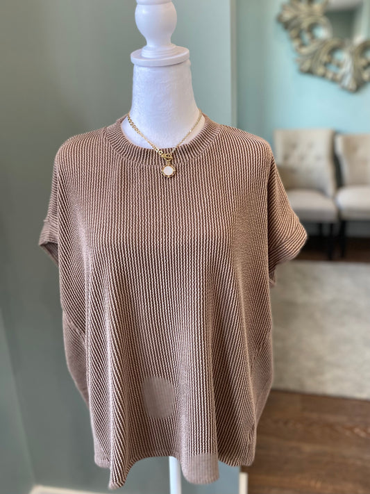 Acorn Ribbed Top