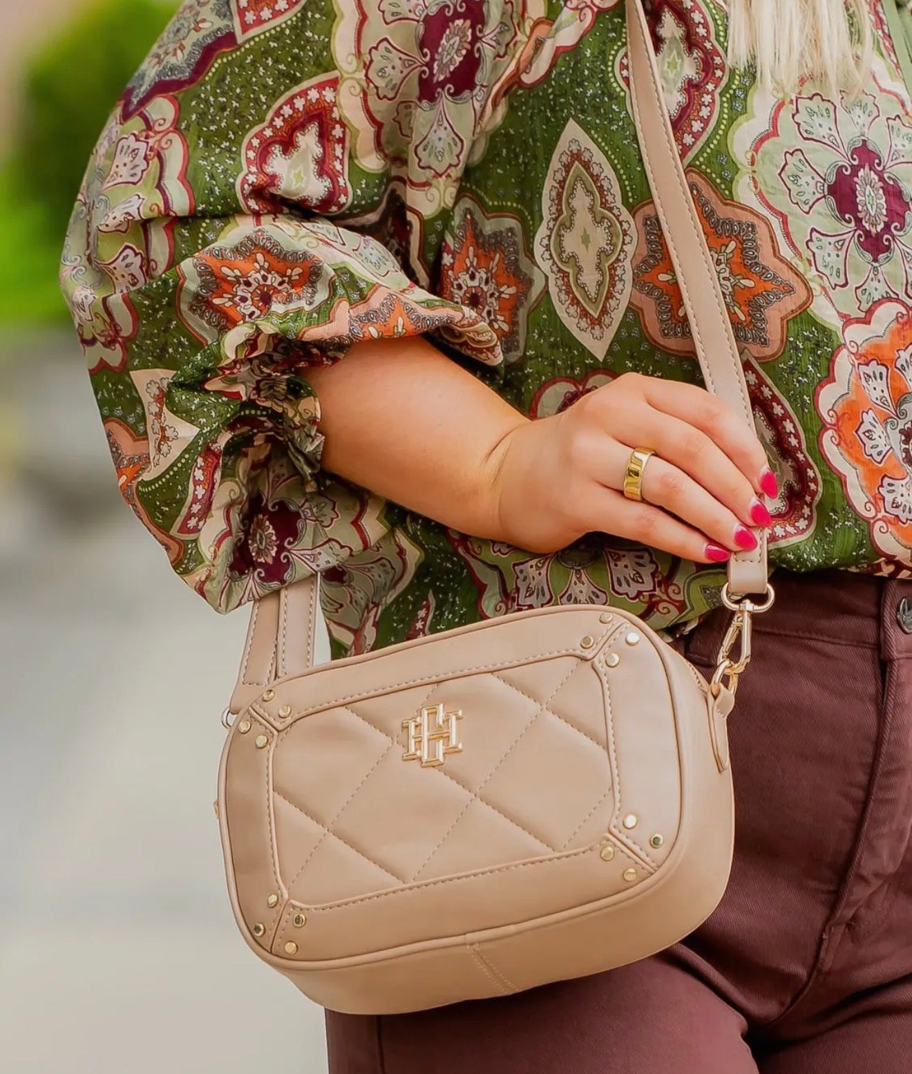 Sloane Studded Crossbody