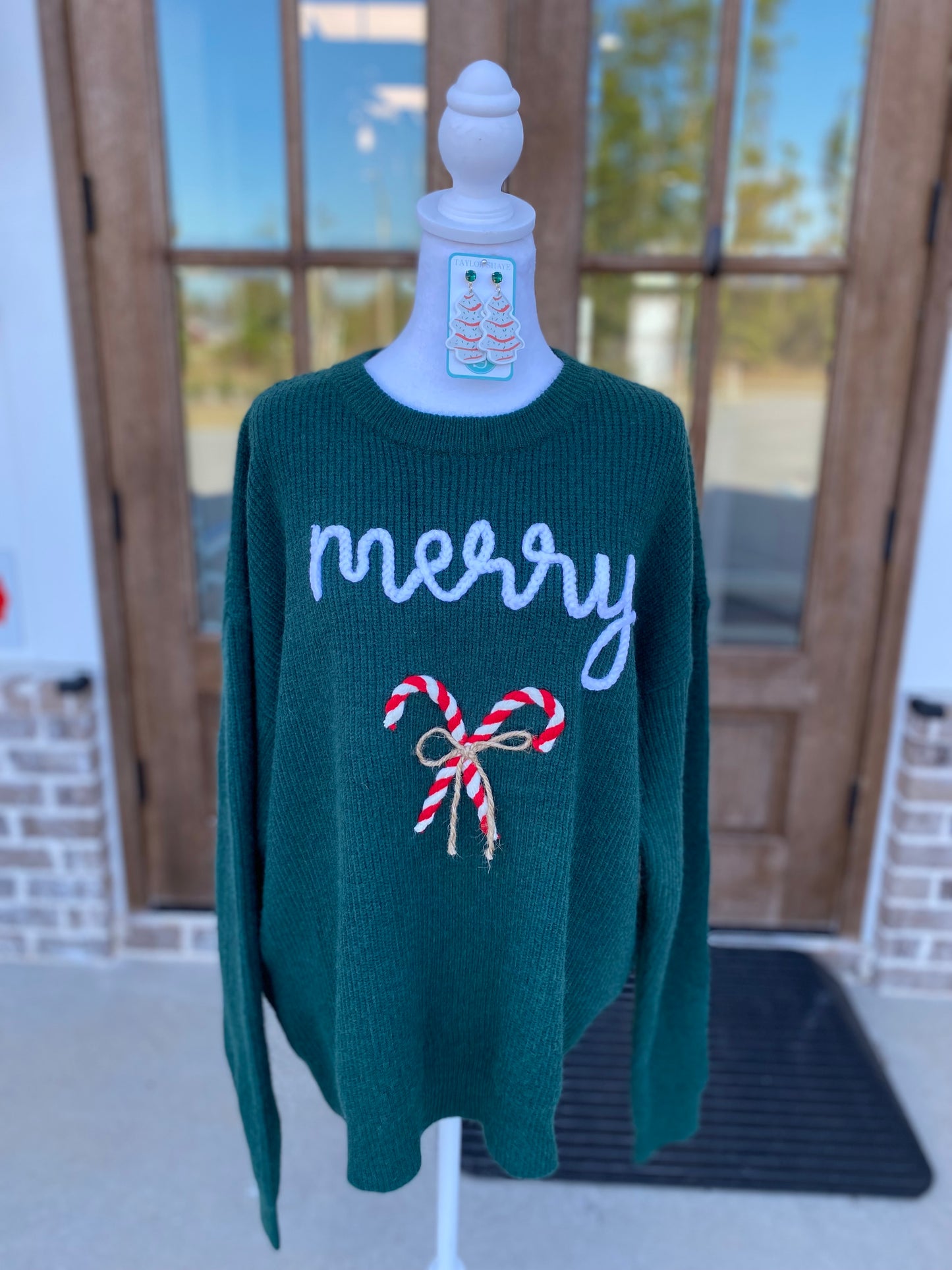 Candy Cane Sweater