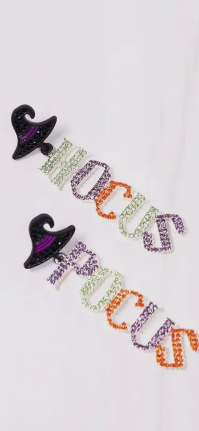 Hocus Pocus CZ Earrings