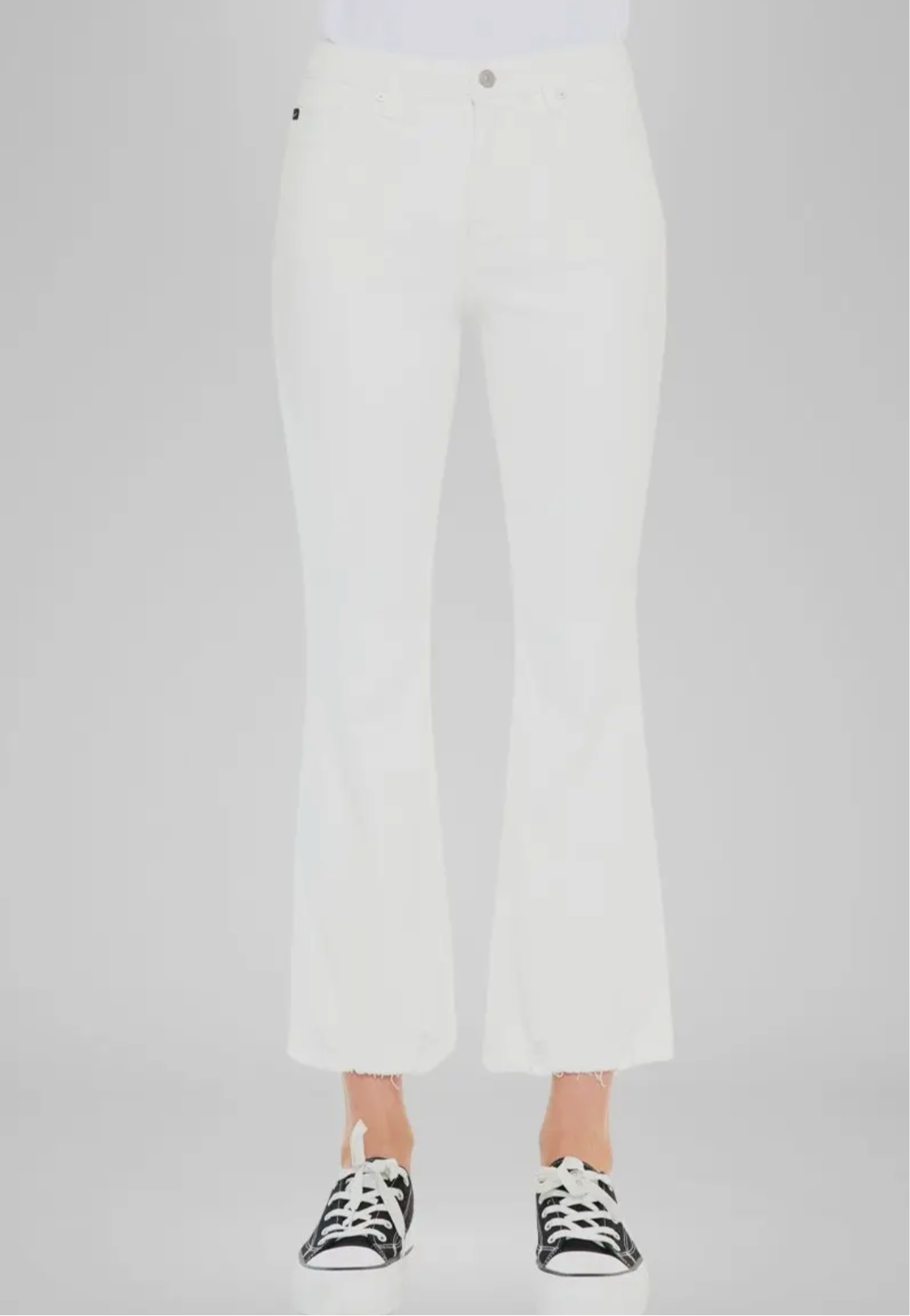 High Rise Crop Bootcut