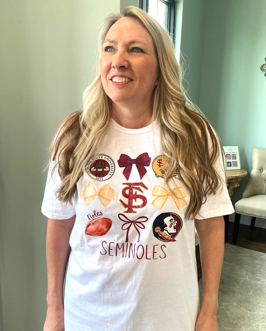 Florida State Seminoles Coquette Tee