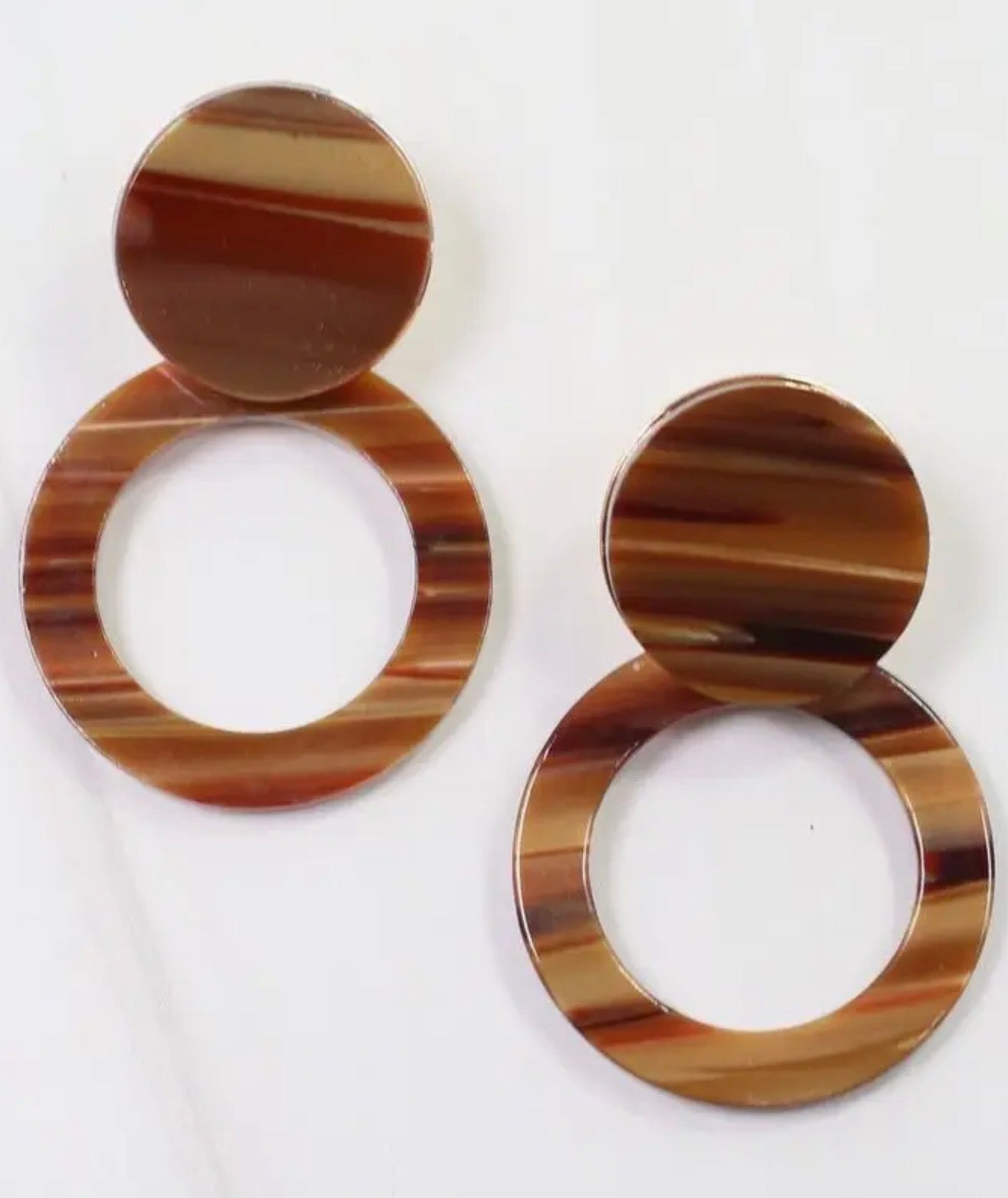 Bentley Brown Earrings