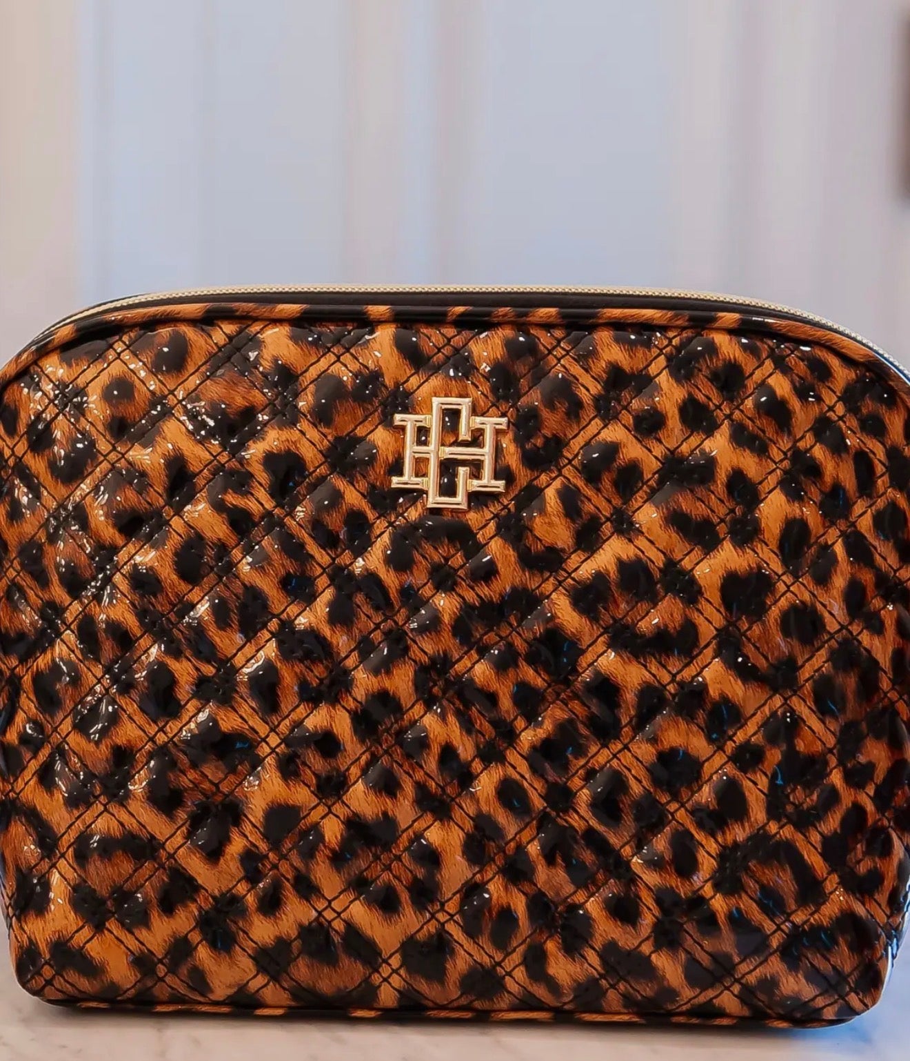 Leopard Large Pouch