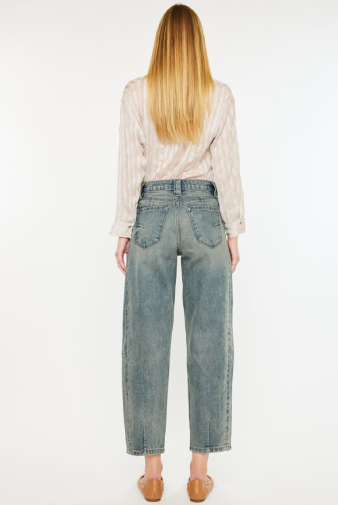 Barrel Jeans Medium Wash