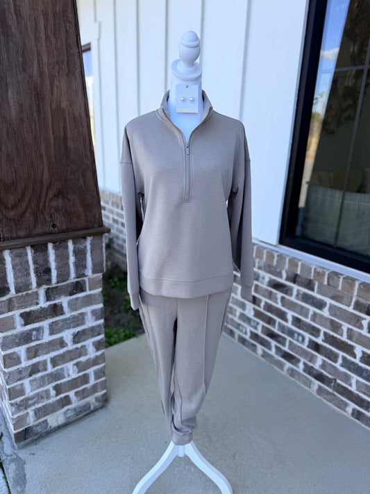 Ash Mocha 1/2 Zip Scuba Set