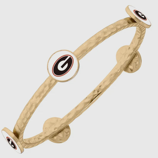 Georgia Bulldogs Bangle Bracelet