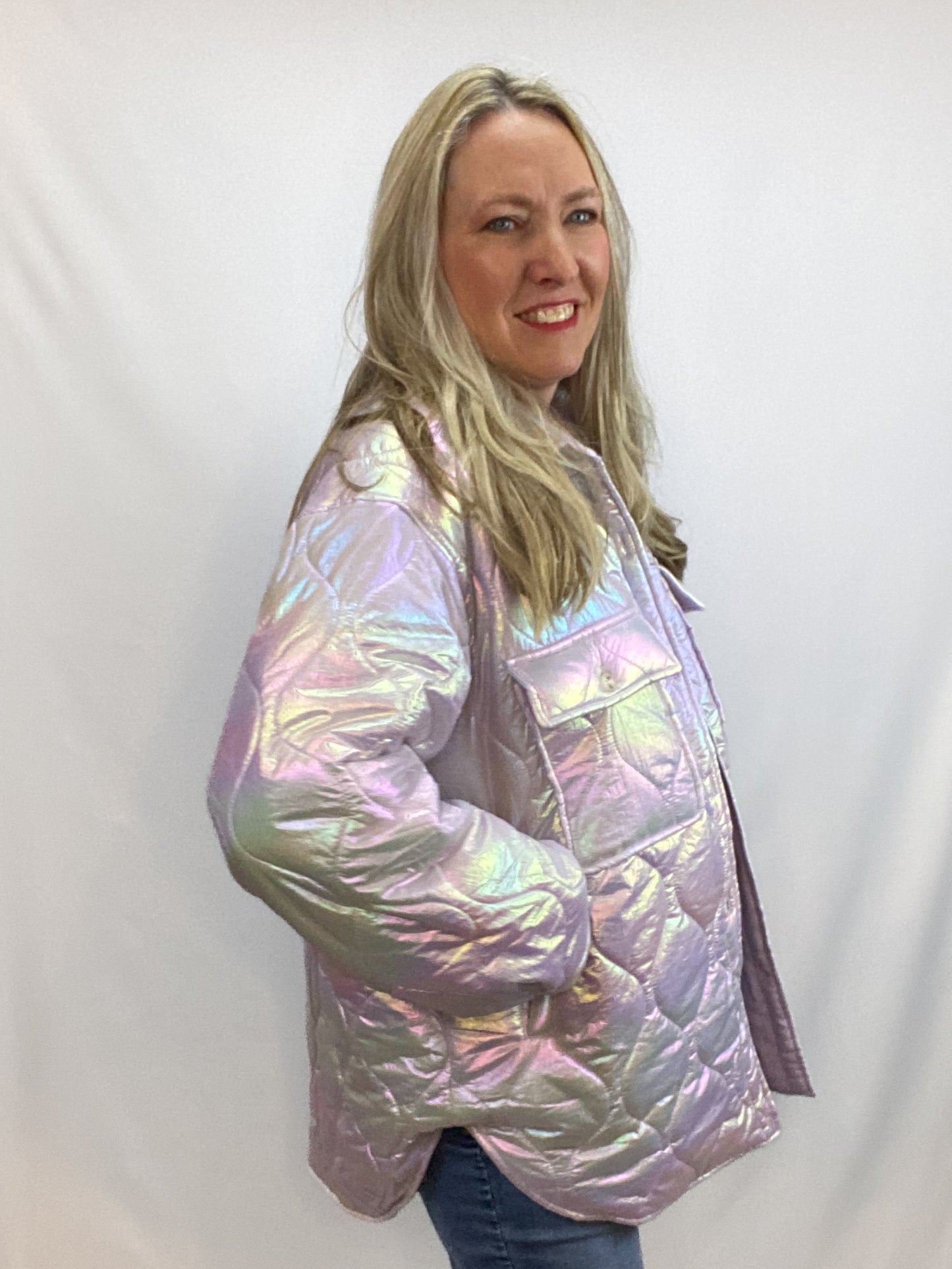 Hello Holographic Jacket