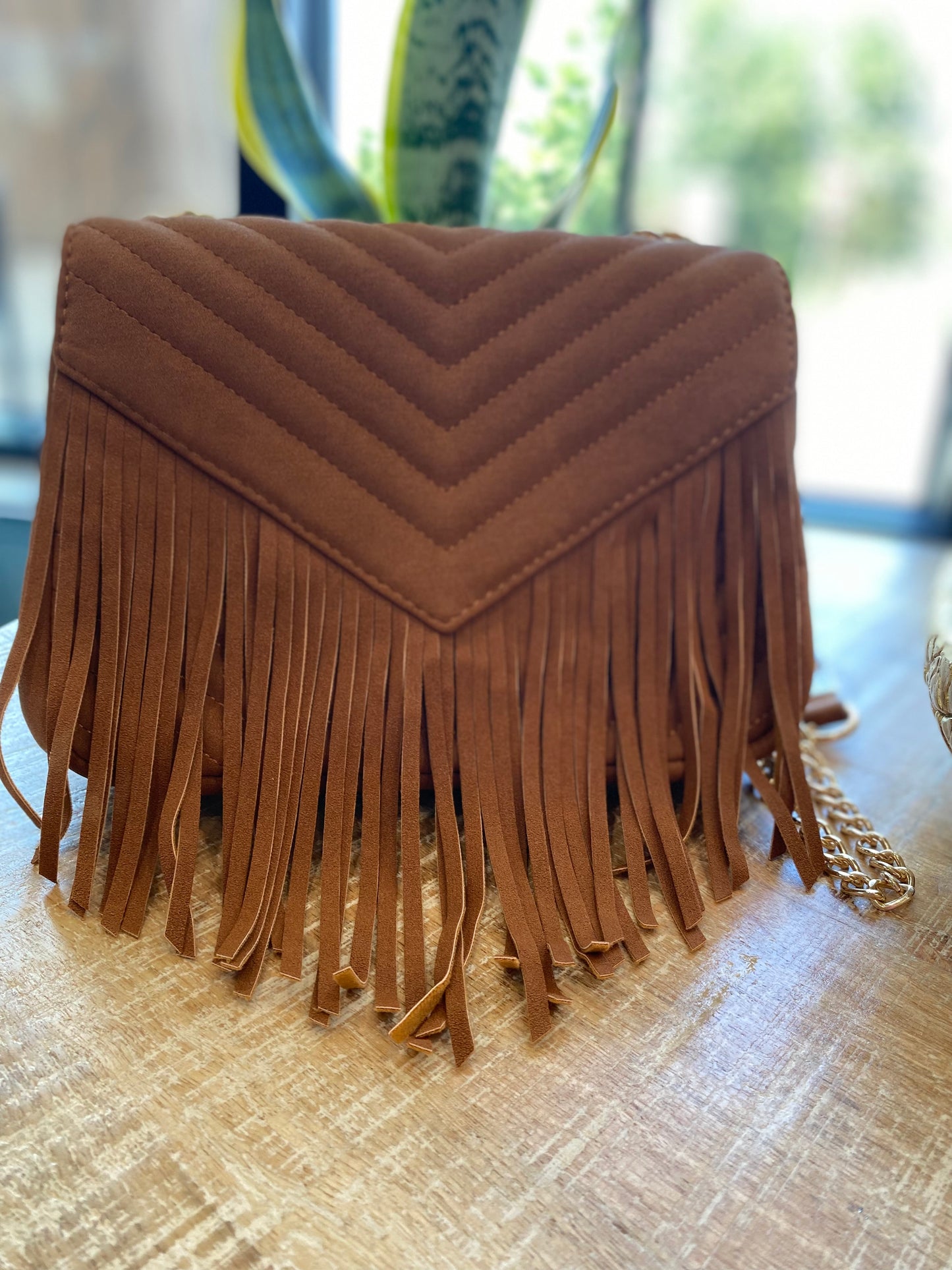 Fringe Crossbody