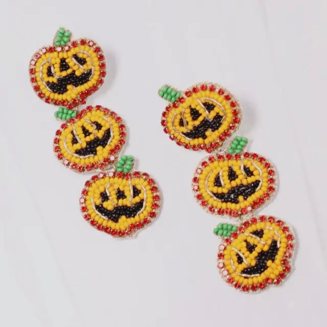 Pamela Pumpkin Earrings