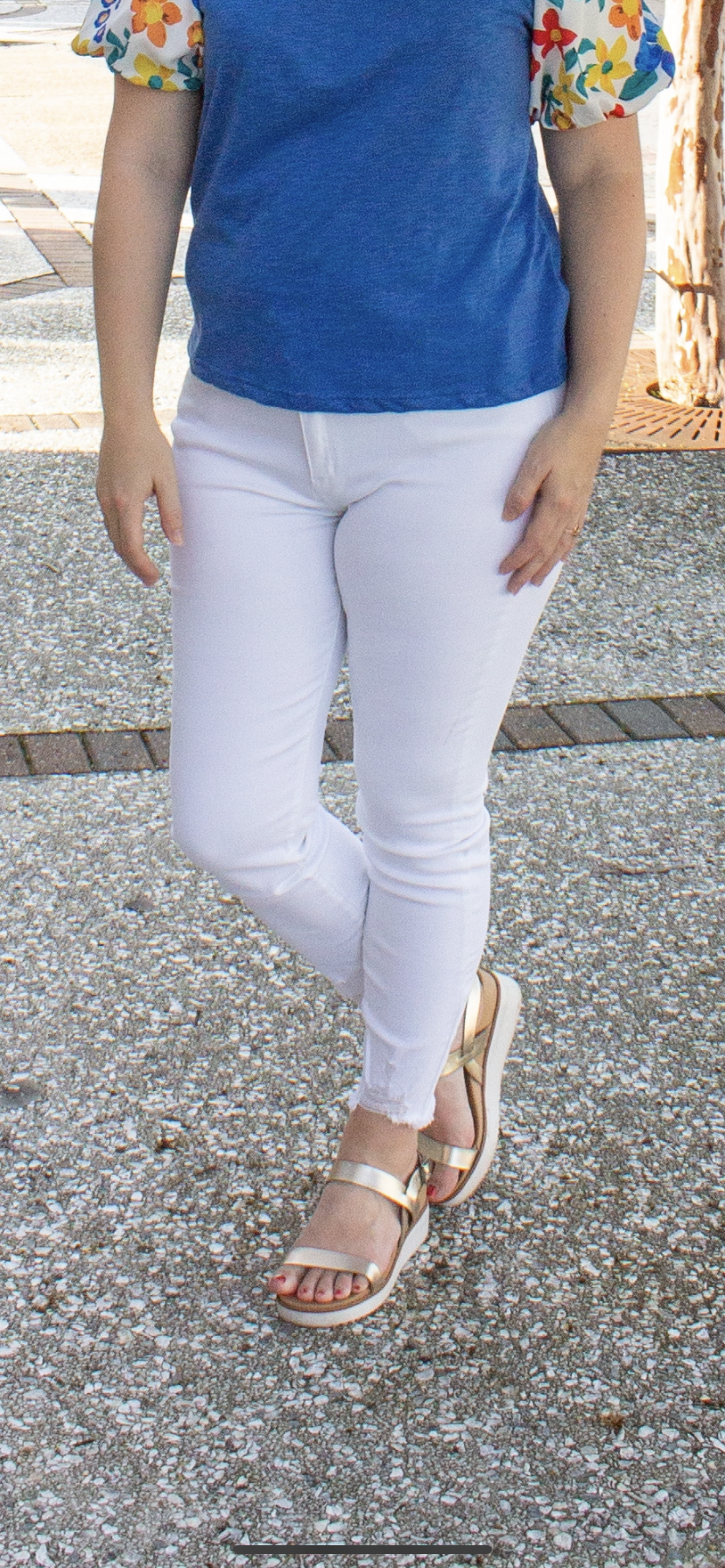 White Denim Kancan Jeans