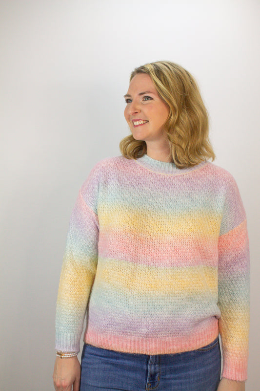 Pastel Sherbet Sweater