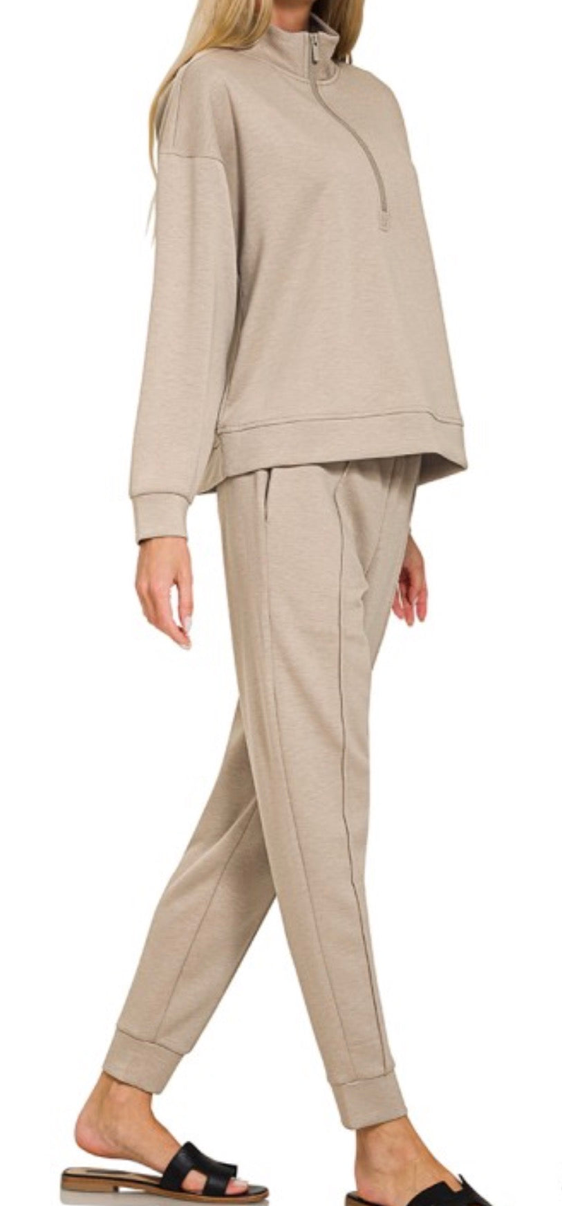 Ash Mocha 1/2 Zip Scuba Set