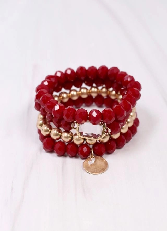 Brilliantly Burgundy Stack