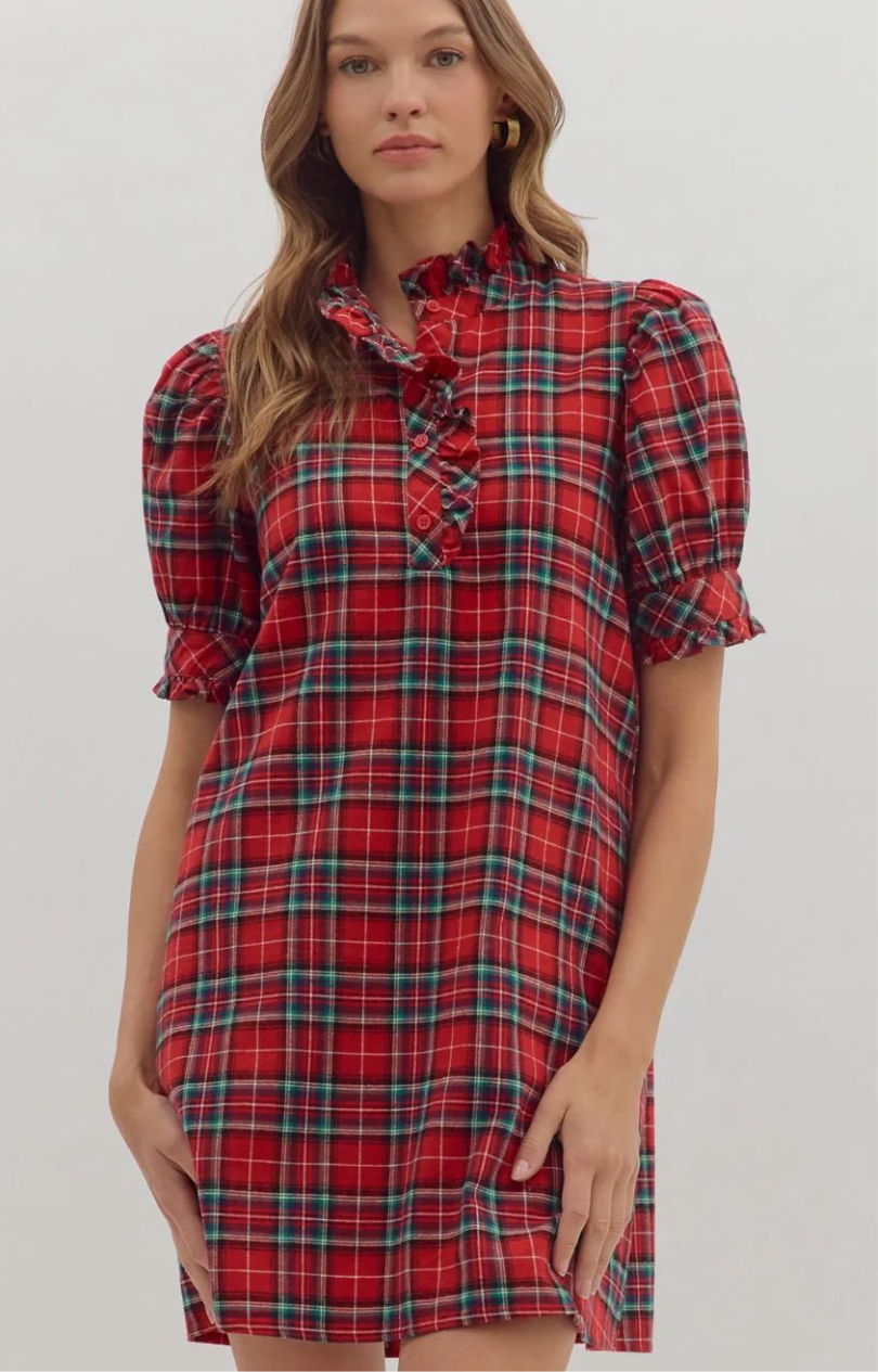 Red Plaid Mini
