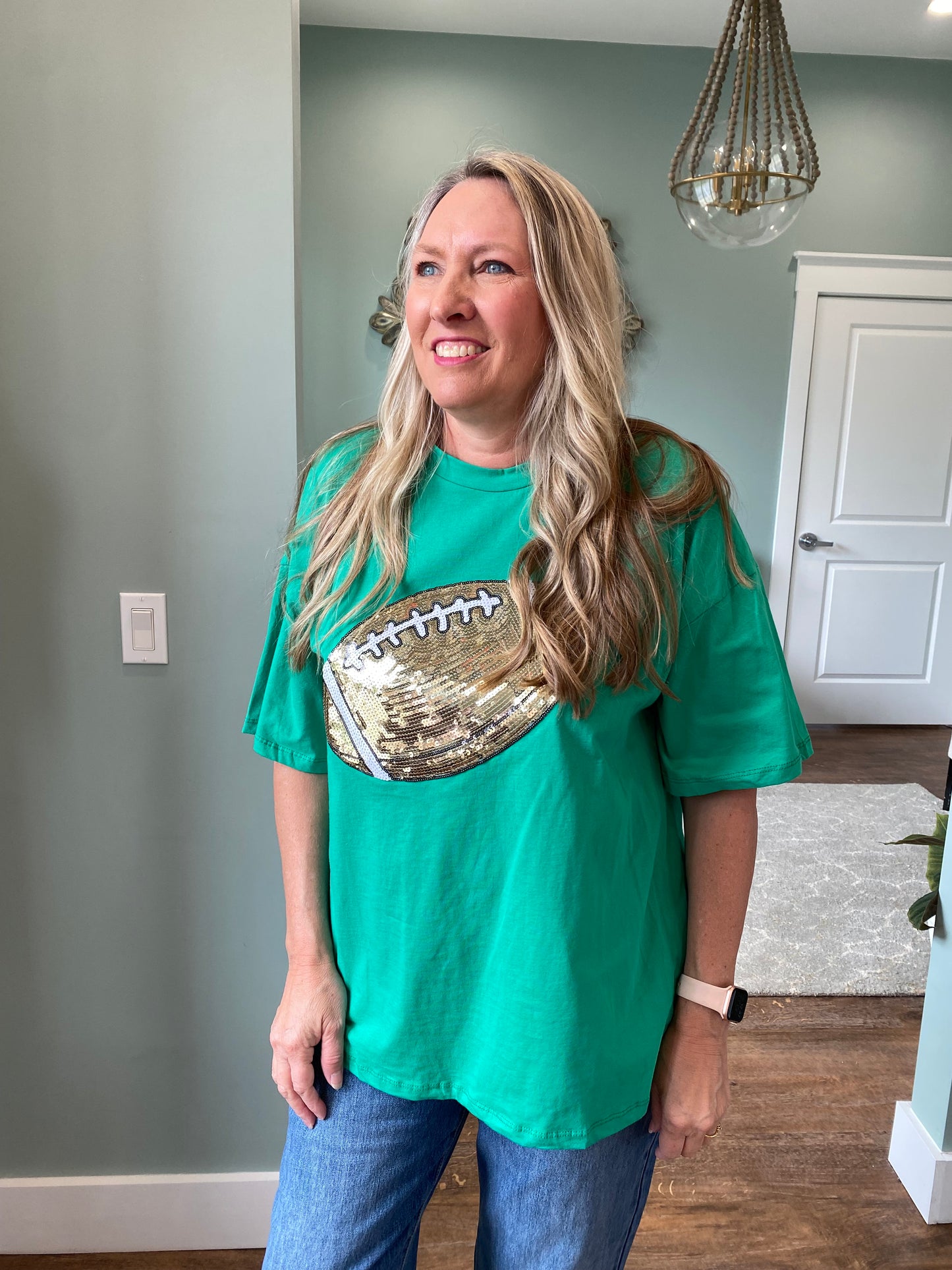 Green Football Fanatic Shirt