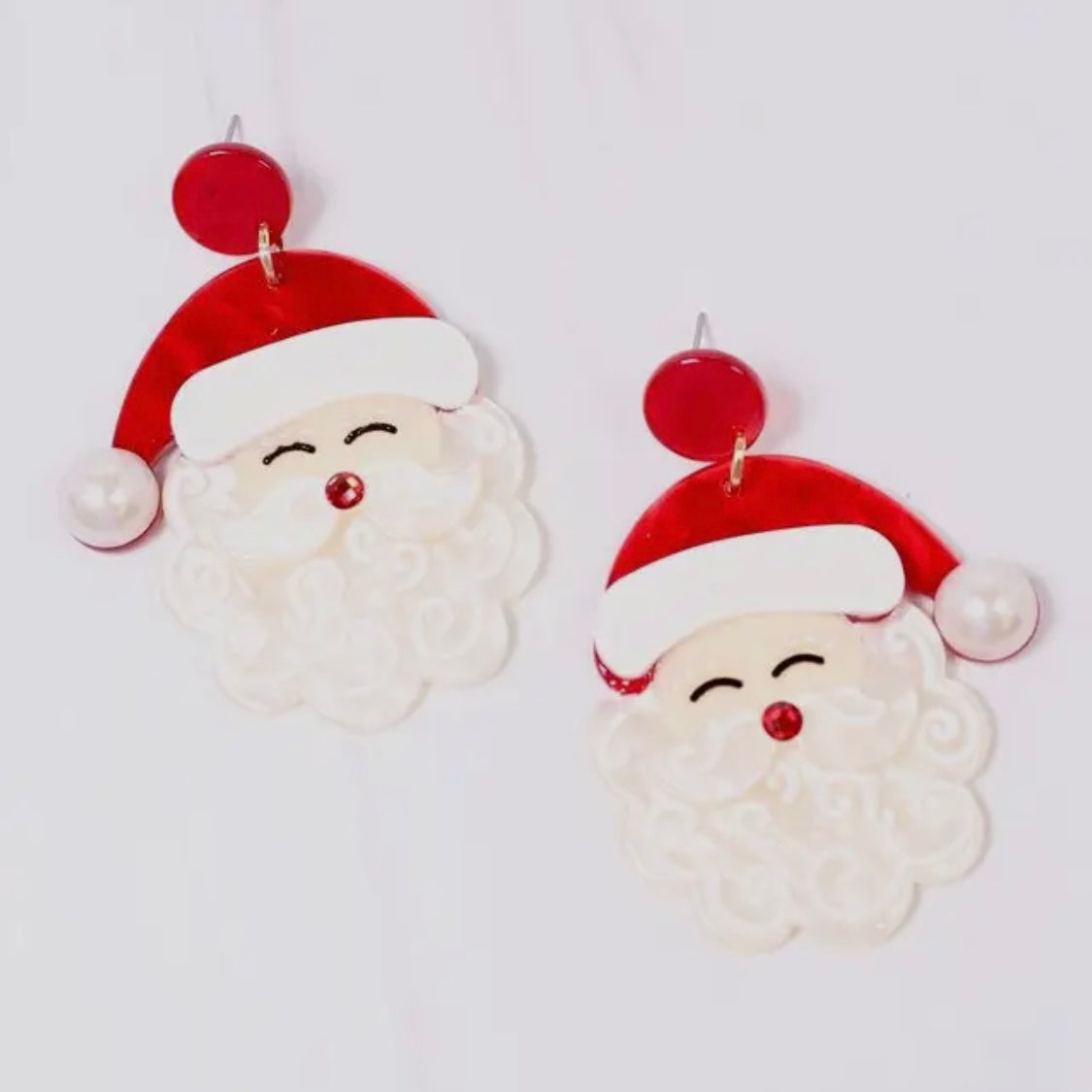 Santa Earrings