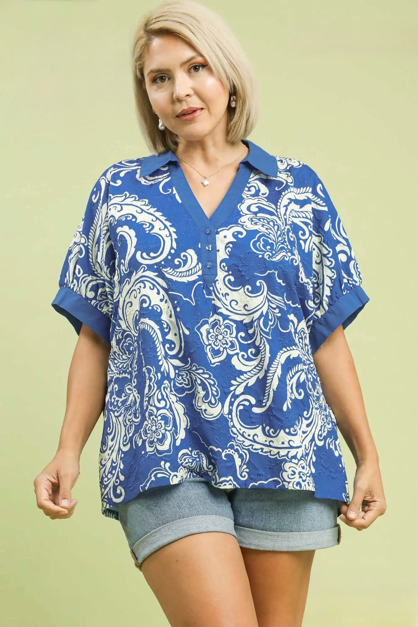 Orchid Blue Top