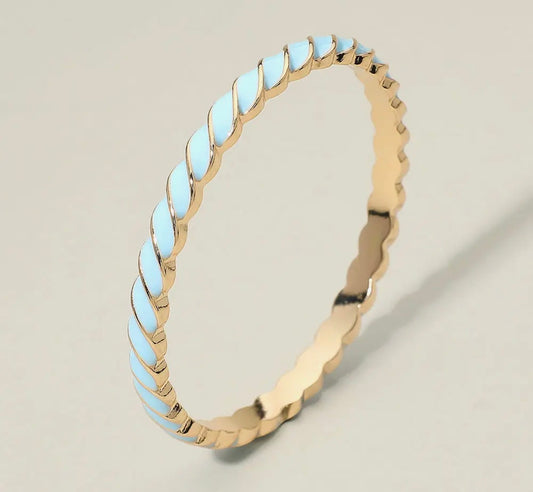 Twisted Bangle Bracelet