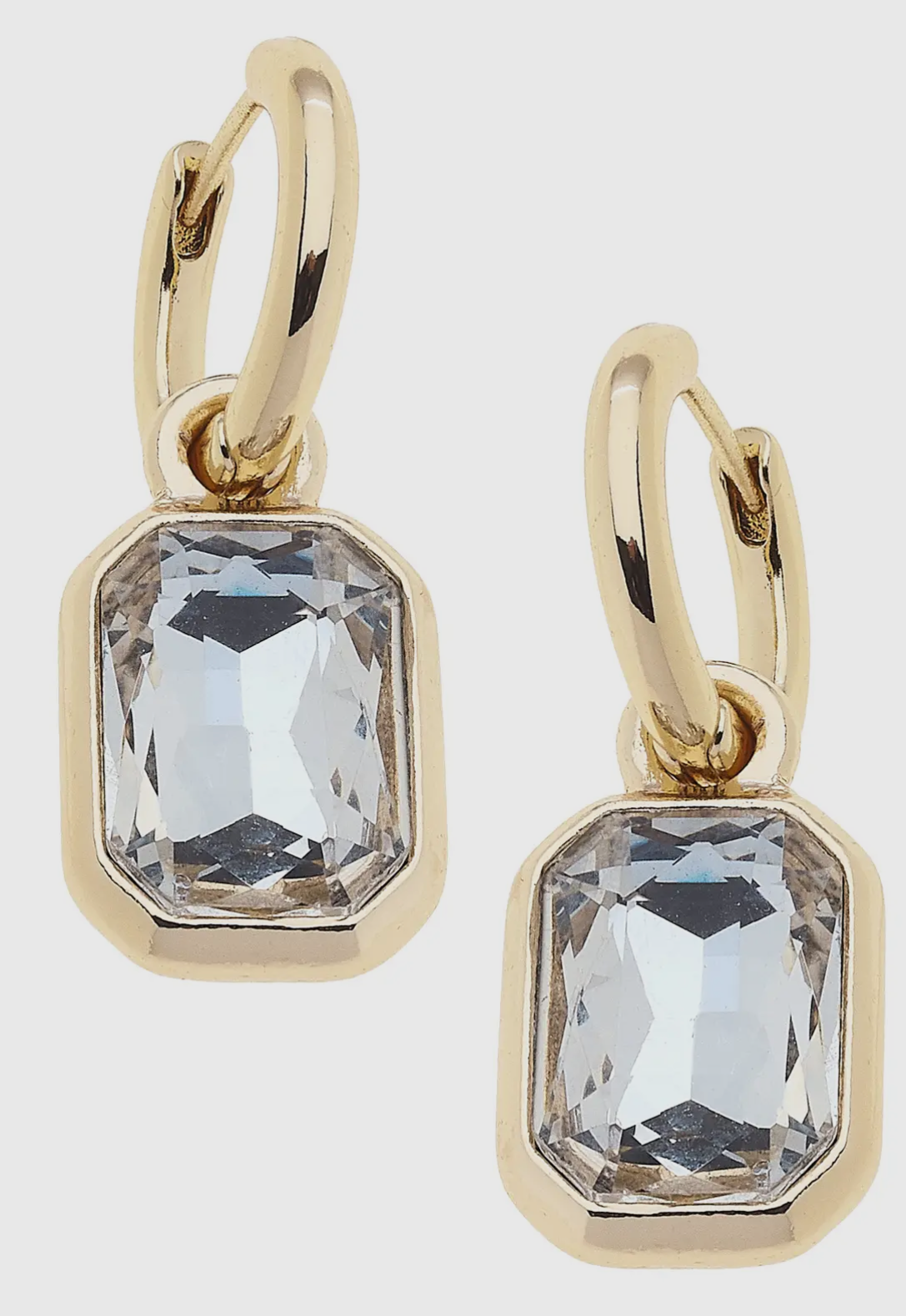 Emma Rhinestone Drop Earrings