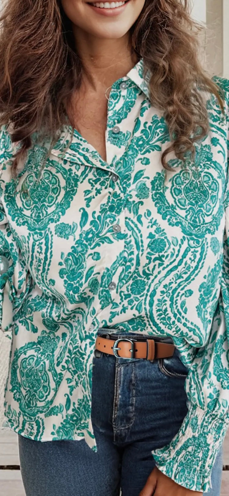 Paisley Perfection Top