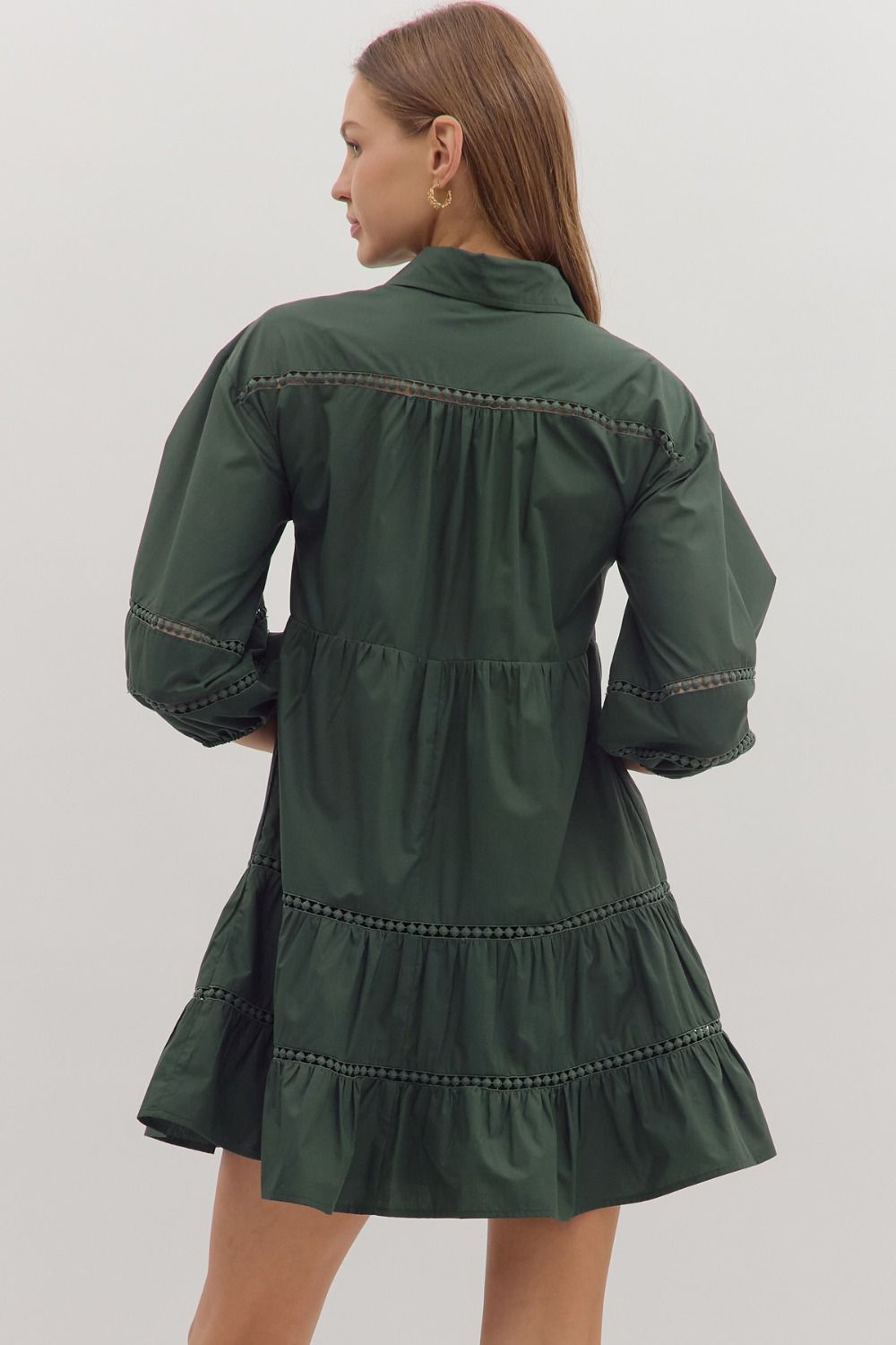 Evergreen Mini Dress