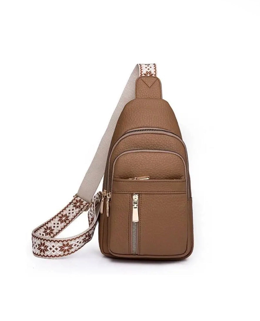 Vegan Crossbody Sling Bag