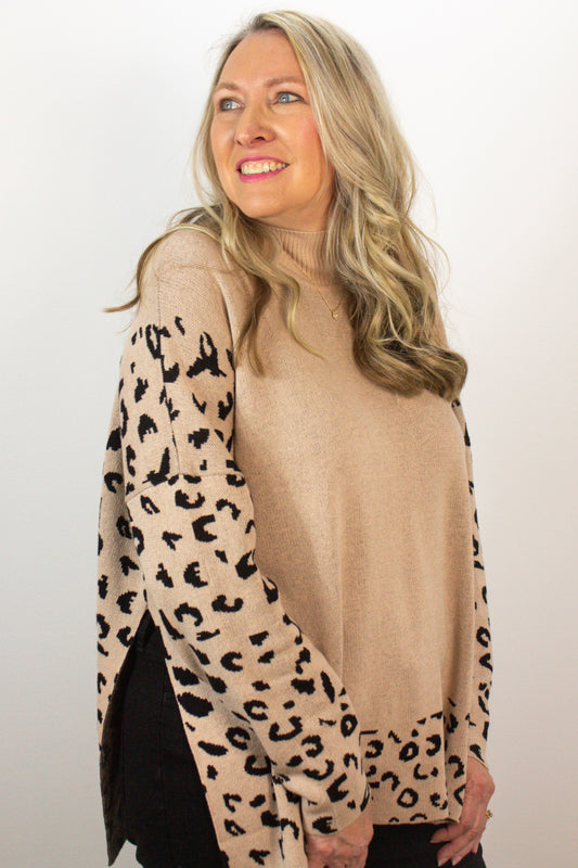 Brinkley Leopard Sweater