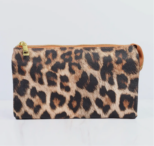 Leopard Liz Crossbody