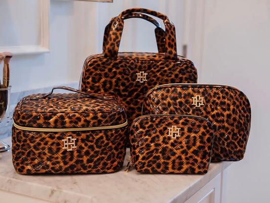 Hampton Small Leopard Pouch