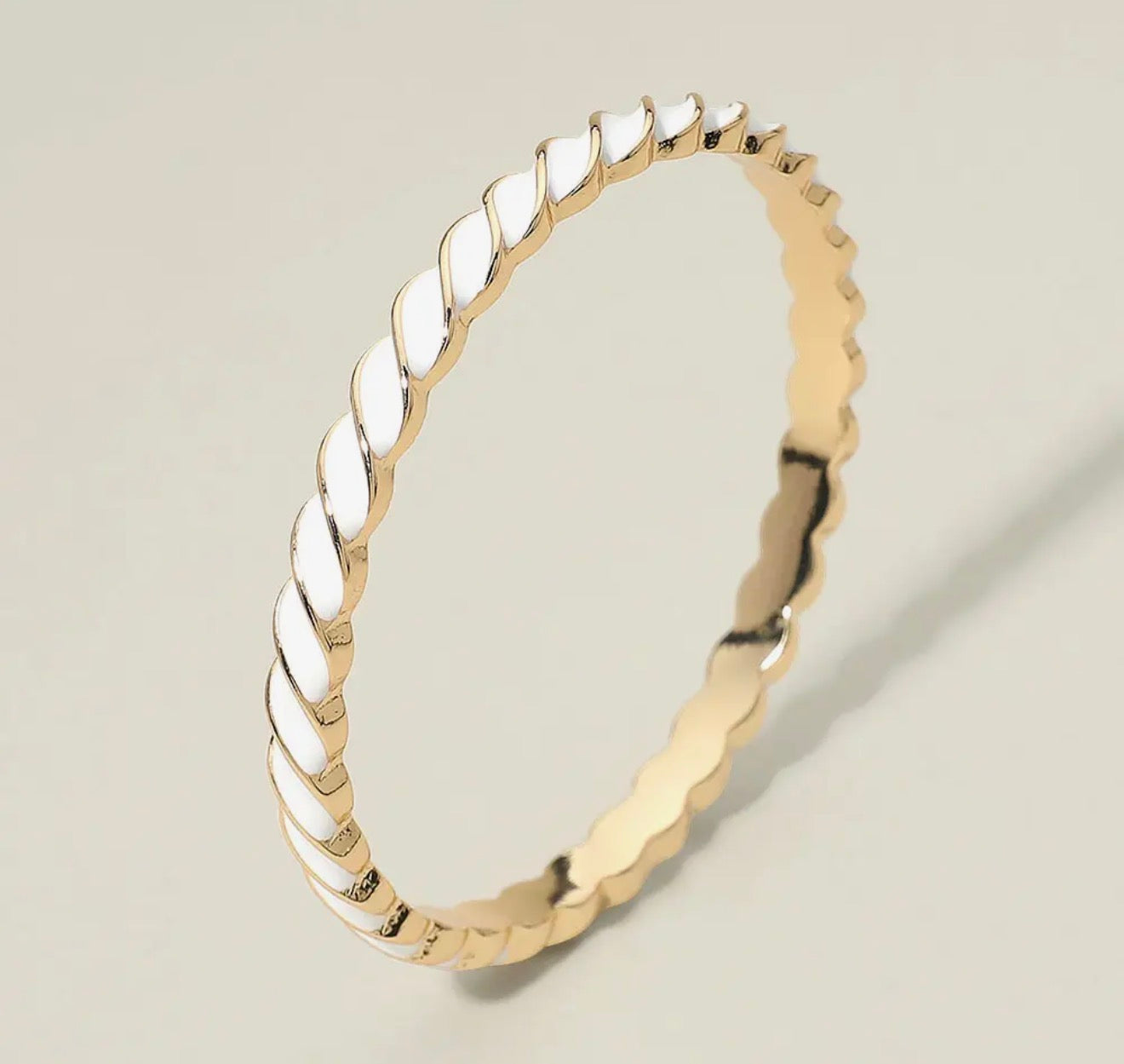 Twisted Bangle Bracelet