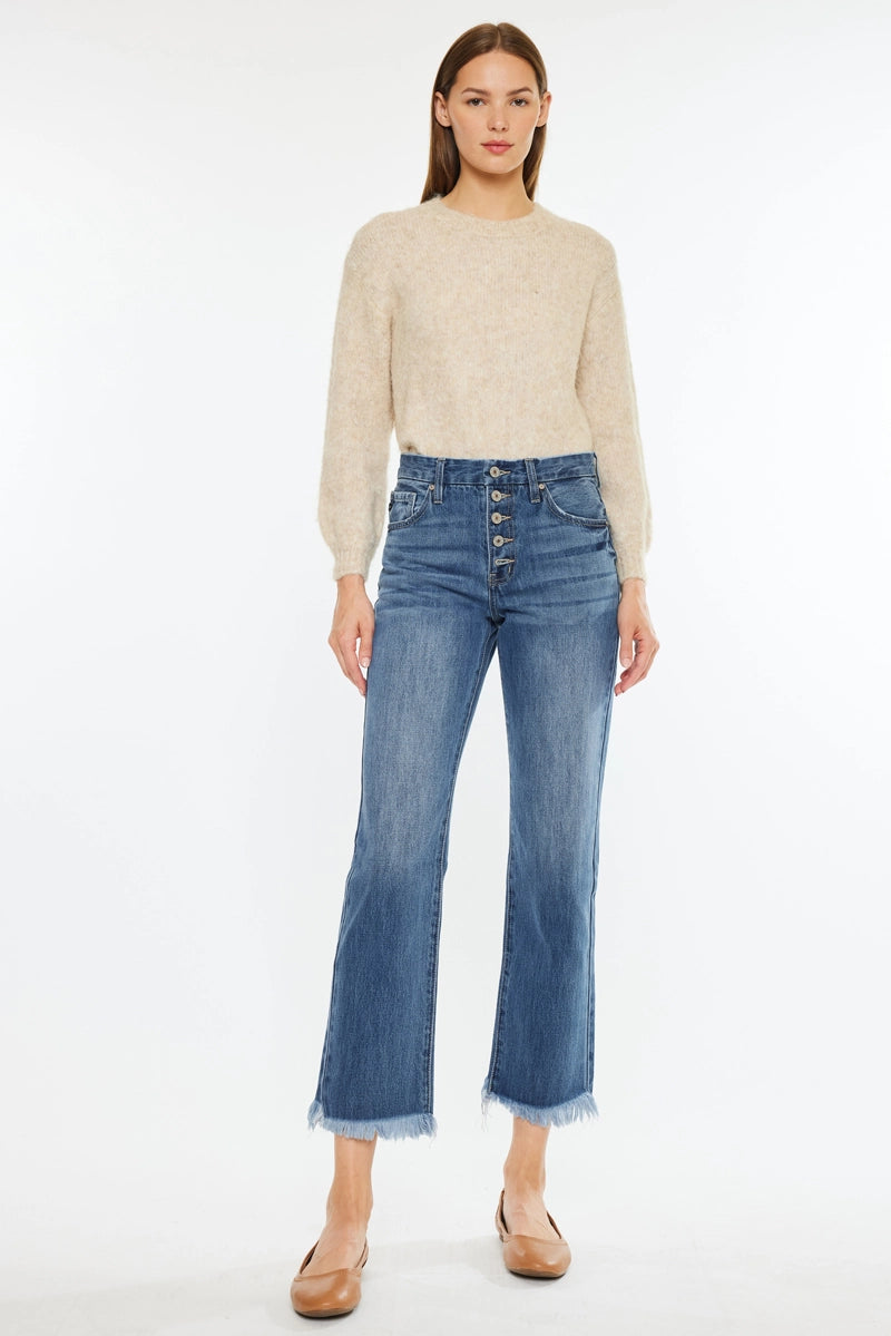 KanCan Jeans: High Rise Straight Leg